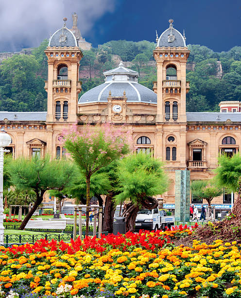 istock City Hall in San Sebastian (Donostia), Spain. 527370157
