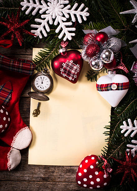 istock Vintage Christmas decoration 527373019