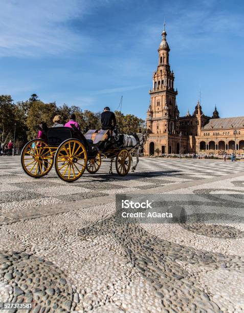 Seville Spain Spanish Steps Stock Photo - Download Image Now - Andalusia, Awe, Bench