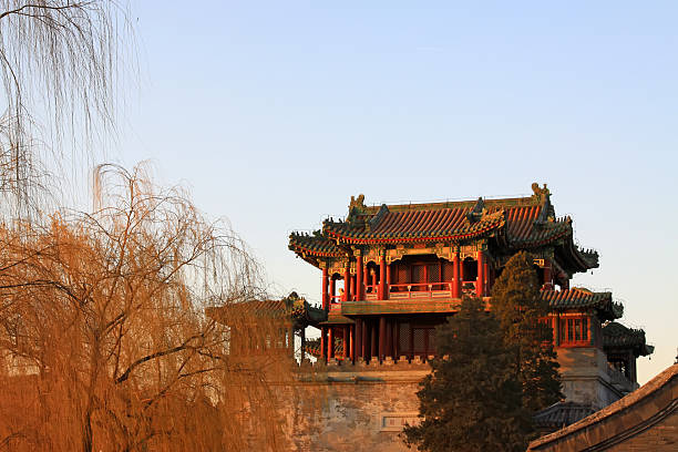 istock Wenchang Pavilion building scenery in the Summer Palace 527375501