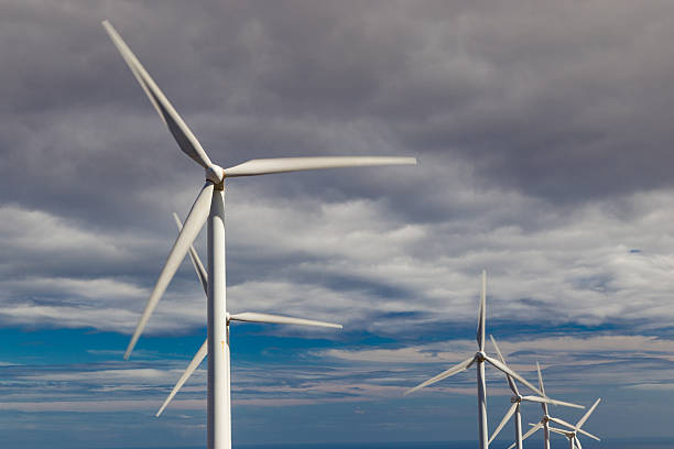 istock Wind turbine farm 527393303