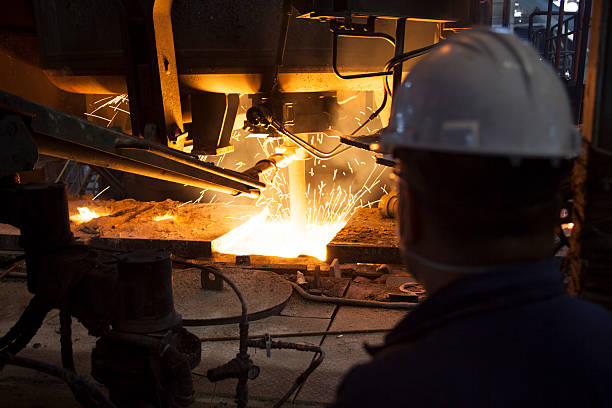 istock Steel Factory 527399129