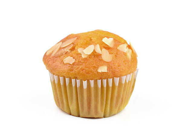 istock tasty muffin cake, isolated on white 527438251