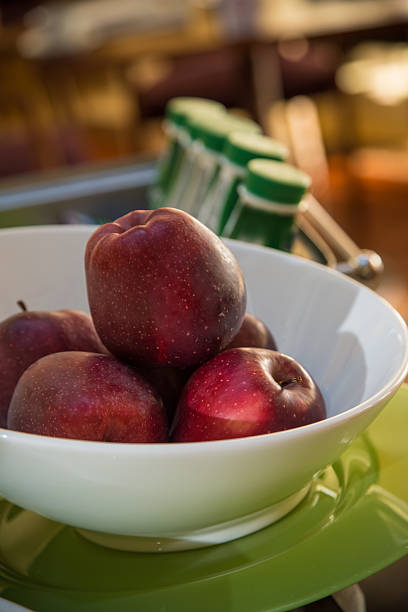 Hotel Breakfast Fruits stock photo