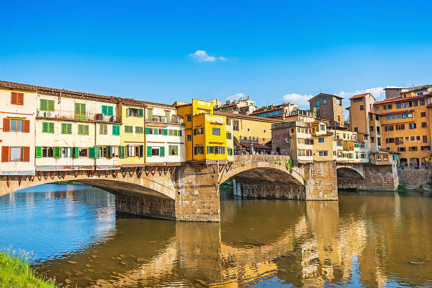 istock Ponte Vecchio with river Arno in Florence, Italaly 527438963