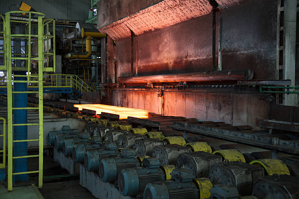 istock Steel Factory 527439055