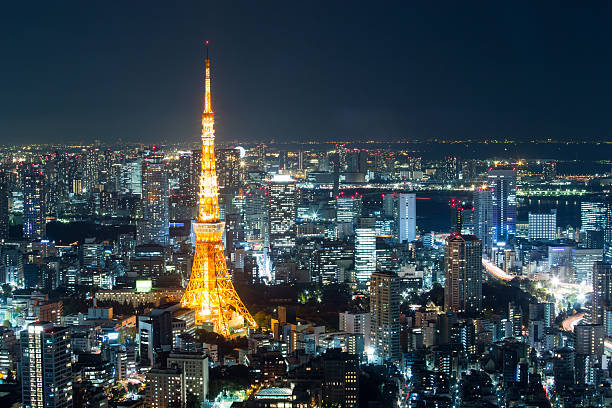 istock Nighttime view of Tokyo Tower 527442823