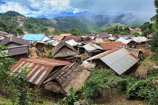 istock remote village in north laos 527443067