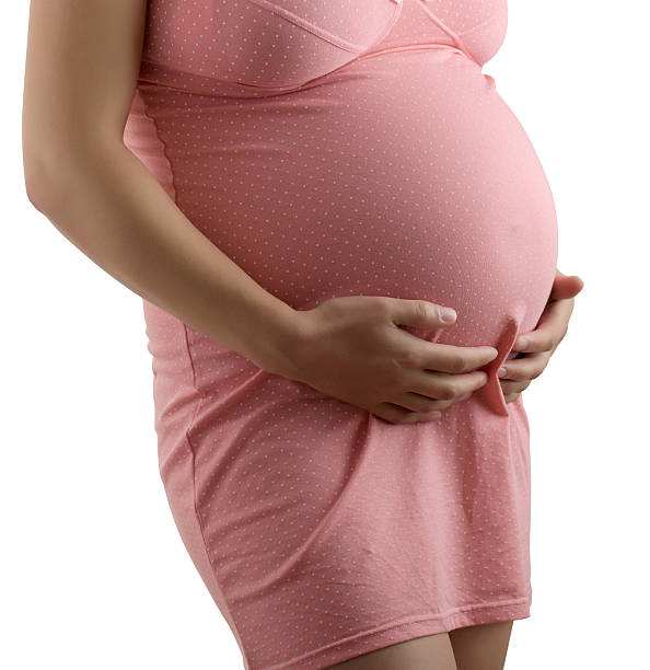 istock woman in a pink negligee 527462623
