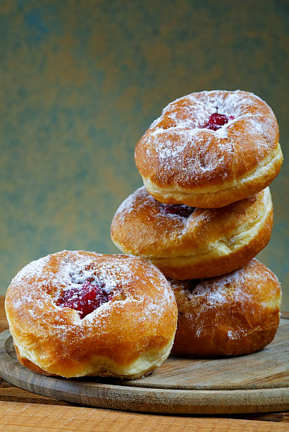 istock fruitcakes in plates on a rural table 527462693