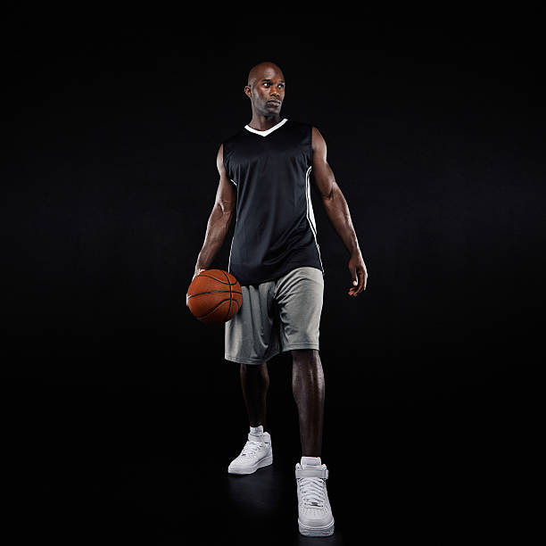istock Young professional basketball player 527463201