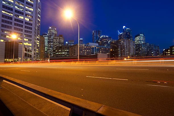 istock Sydney urban roads, night 527463899