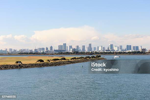 高層ビルの眺め東京の距離 - オフィスビルのストックフォトや画像を多数ご用意 - オフィスビル, カラー画像, クレーン