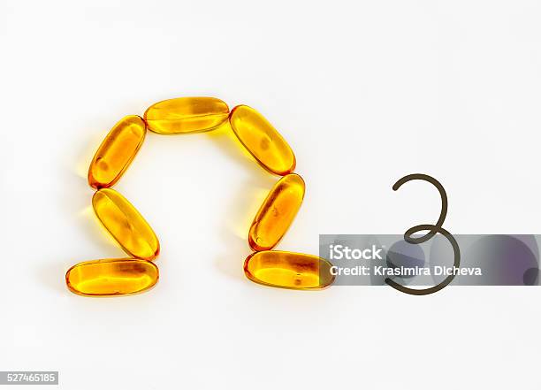 Omega3 Fatty Acid Symbol Stock Photo - Download Image Now - Acid, Adipose Cell, Beauty Product