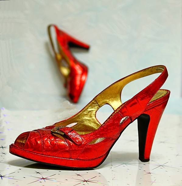 istock Sexy red shoes 527465255