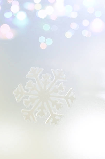 istock Winter Holiday Snow Background, Blue Bokeh. 527467439