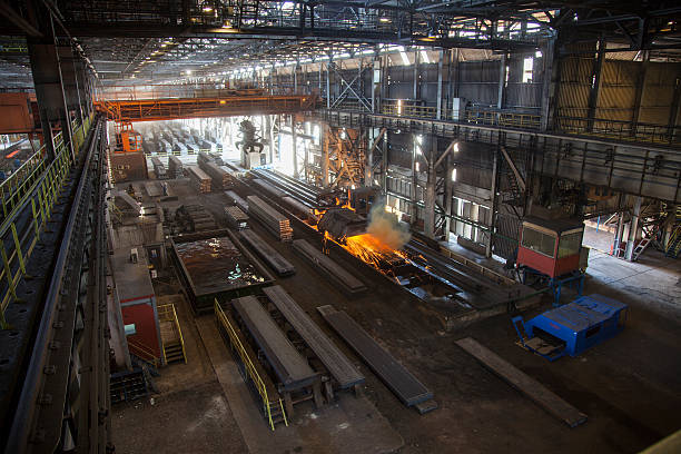 istock Steel Factory 527468269
