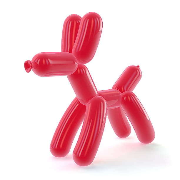 istock Balloon Animal Dog on White 527477319