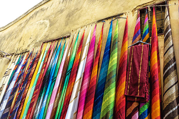 istock Colorful Scarves, Medina, Fez, Morocco 527478433