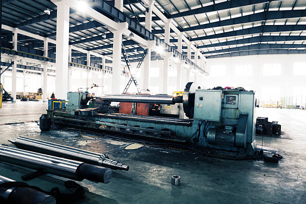 istock modern mechanism factory interior 527482157