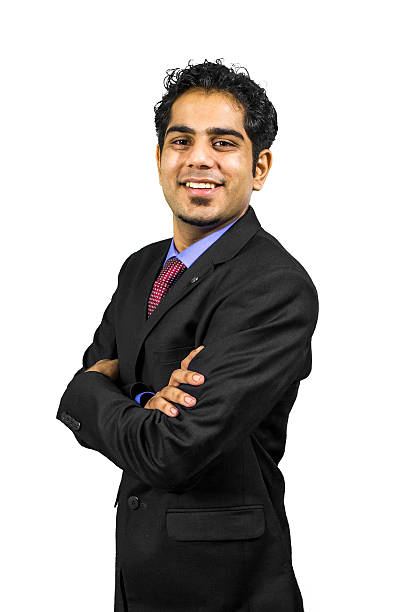 istock Young business man side view 527483181