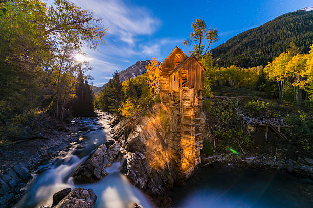 istock Autumn in Crystal Mill Colorado Landscape 527491875