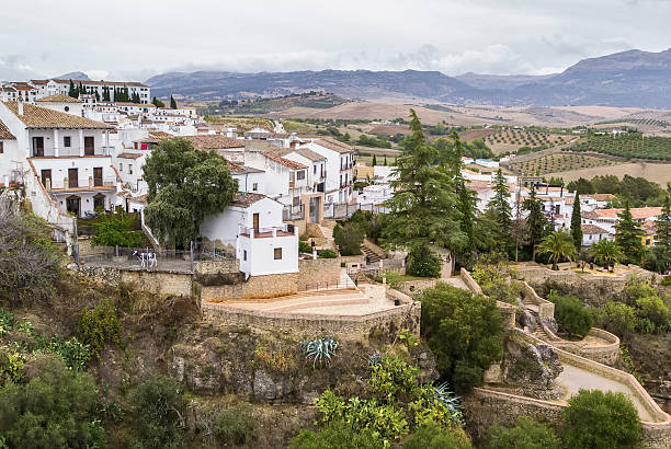 istock view of Ronda, Spain 527493549