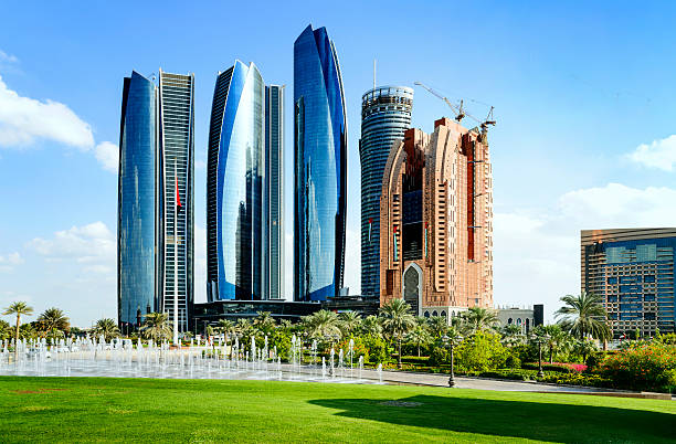 istock Skyscrapers in Abu Dhabi, United Arab Emirates 527497647