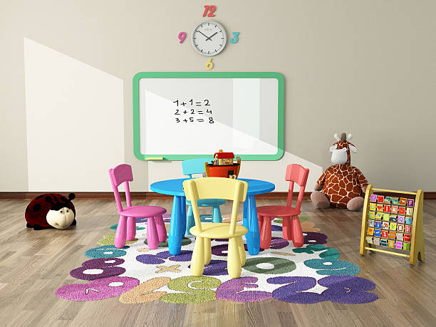 istock Playroom with toys and plush 527511193