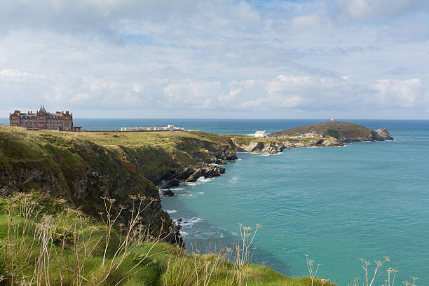 istock Path on Newquay coast Cornwall England UK 527511931