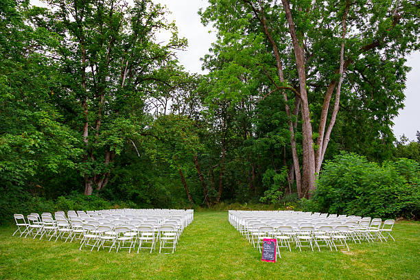 istock Wedding Ceremony Seating Outdoors 527512513