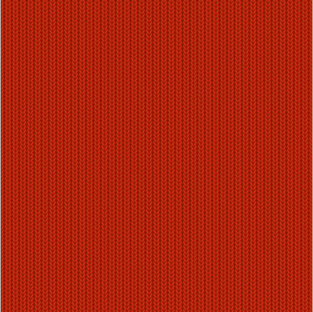 rote gestrickte muster - burlap linen backgrounds textile stock-grafiken, -clipart, -cartoons und -symbole