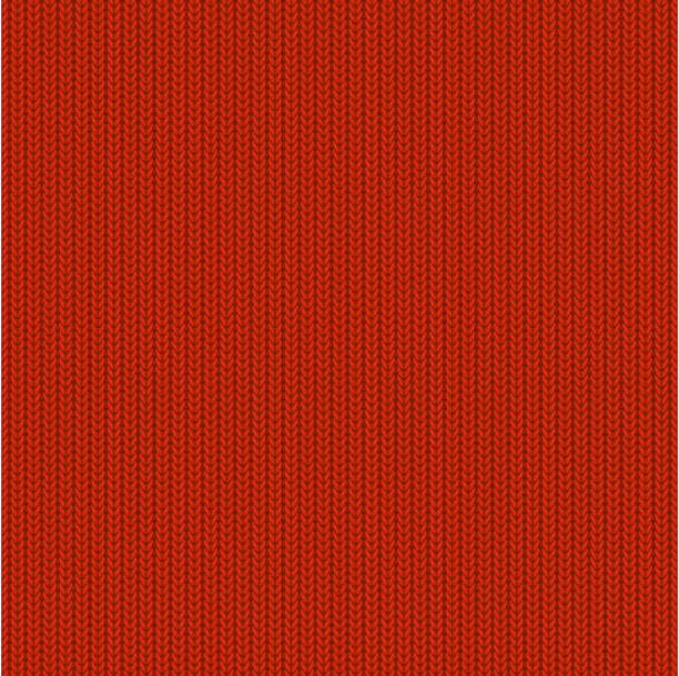 Red knitted pattern Seamless background, red knitted pattern, illustration. cardigan sweater stock illustrations