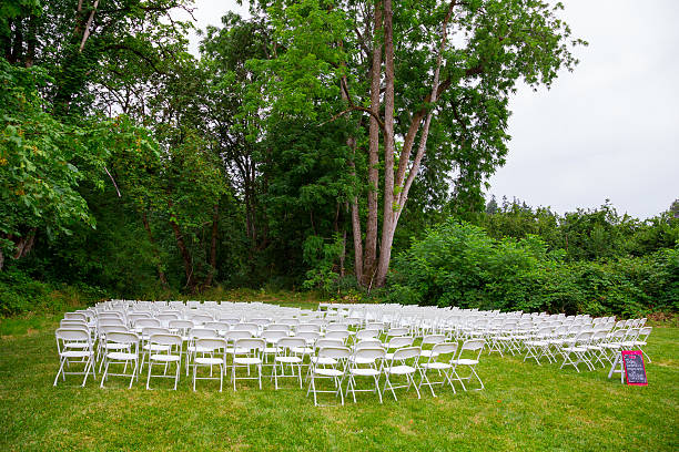 istock Wedding Ceremony Seating Outdoors 527518041