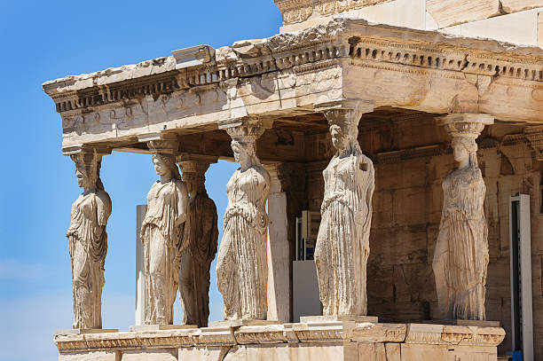 istock Caryatids at Porch of the Erechtheion, Acropolis 527523406