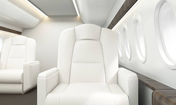 istock Leather armchair aircraft 527526622