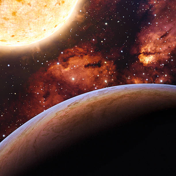 istock Alien Exo Planet. Elements of this image furnished by NASA 527526870