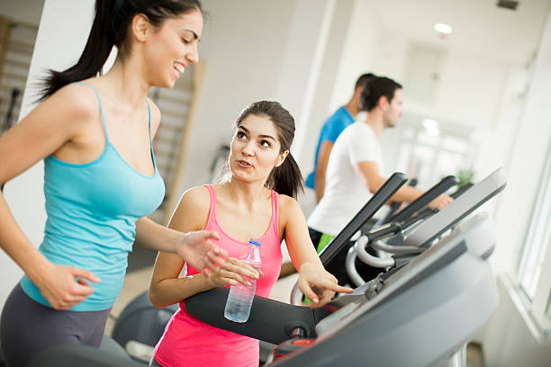 istock Young people training in the gym 527528758