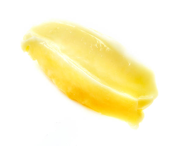 istock Yellow color skincare balm 527532102