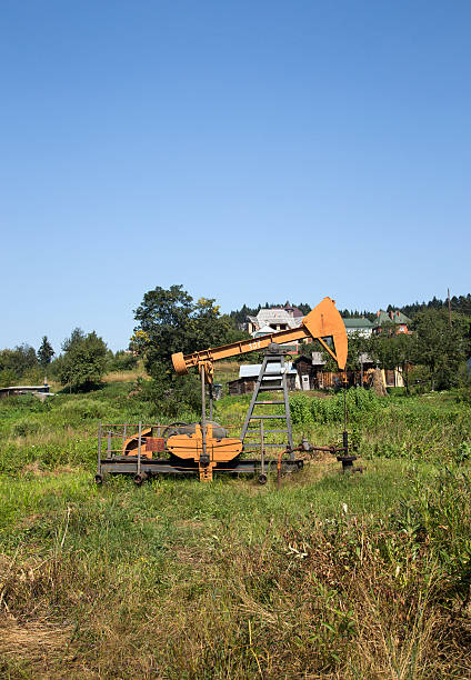 istock Pumpjack for oil production 527540598
