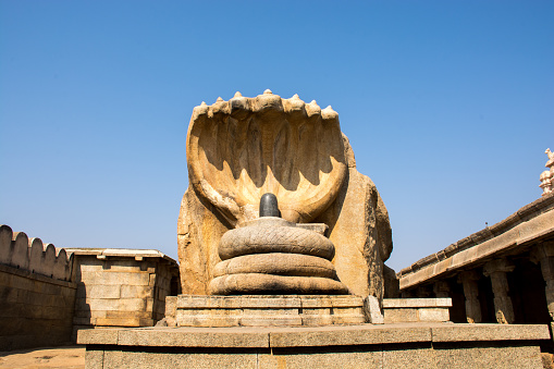 Lord Shiva With Serpent, Lepakshi, India
