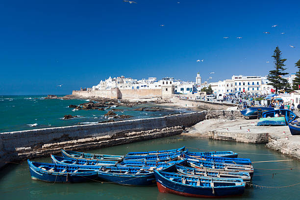 essaouira, marrocos - africa morocco essaouira atlantic ocean - fotografias e filmes do acervo