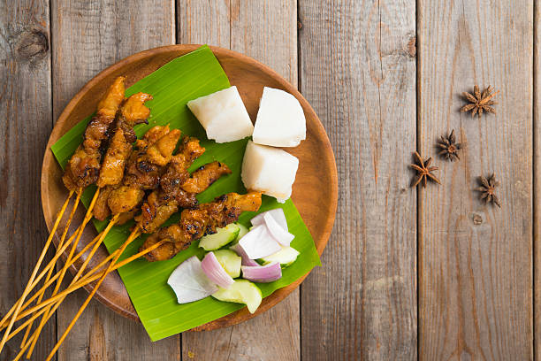 istock chicken satay shot from top down 527547682