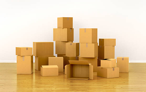 istock piles of cardboard boxes. 3d illustration 527549560