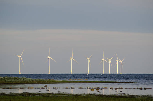 istock Wind turbines at the coast 527552547