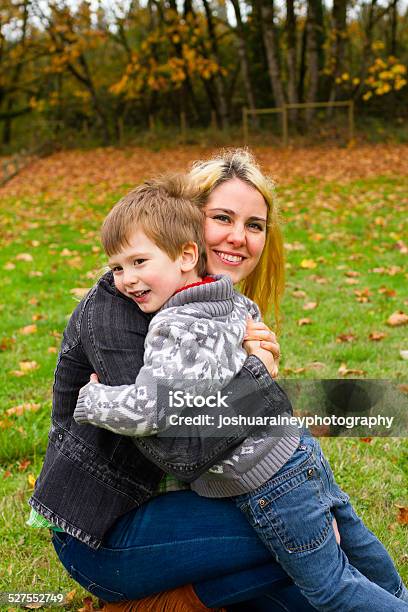 Mother Son Lifestyle Portrait Stock Photo - Download Image Now - 2-3 Years, Adult, American Culture