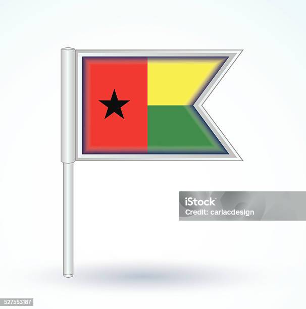 Flag Of Guinea Bissau Vector Illustration Stock Illustration - Download Image Now - Accuracy, Authority, Backgrounds