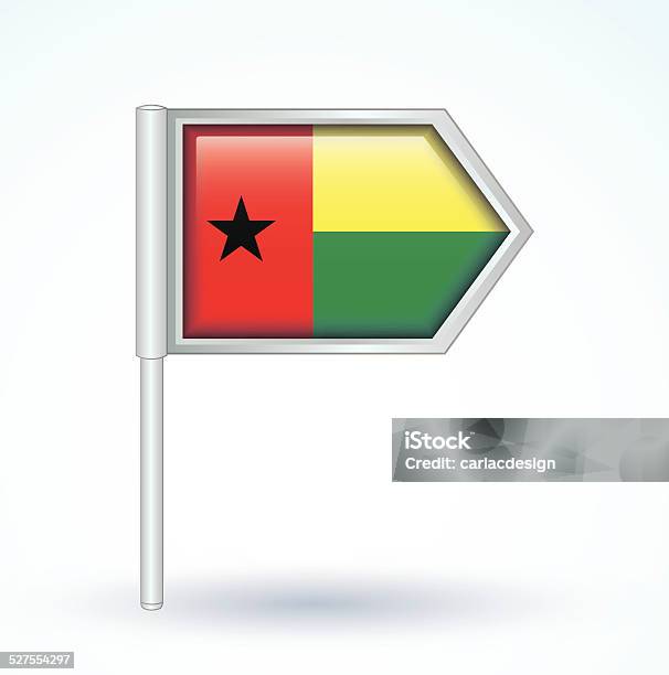 Flag Of Guinea Bissau Vector Illustration Stock Illustration - Download Image Now - Accuracy, Authority, Backgrounds