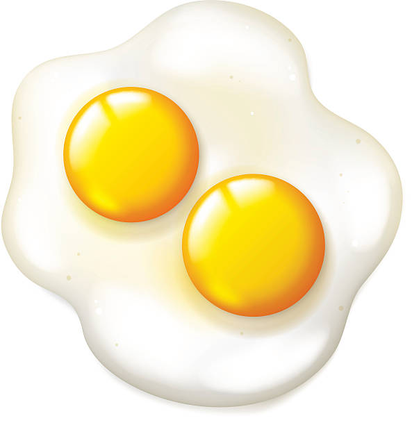 90+ Two Fried Eggs Stock Illustrations, Royalty-Free Vector Graphics & Clip  Art - iStock