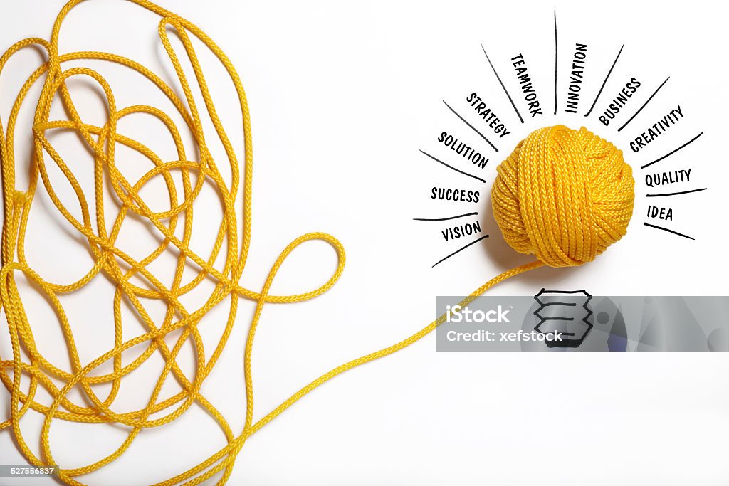 Ideas for Strategy Solution Stock Photo